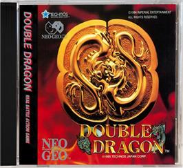 Box cover for Double Dragon on the SNK Neo-Geo CD.
