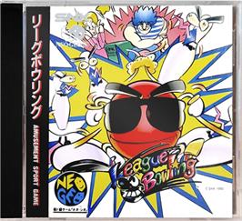 Box cover for League Bowling on the SNK Neo-Geo CD.