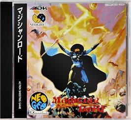 Box cover for Magician Lord on the SNK Neo-Geo CD.