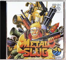 Box cover for Metal Slug: Super Vehicle-001 on the SNK Neo-Geo CD.