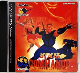 Box cover for Ninja Commando on the SNK Neo-Geo CD.