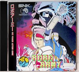 Box cover for Robo Army on the SNK Neo-Geo CD.