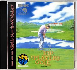 Box cover for Top Player's Golf on the SNK Neo-Geo CD.