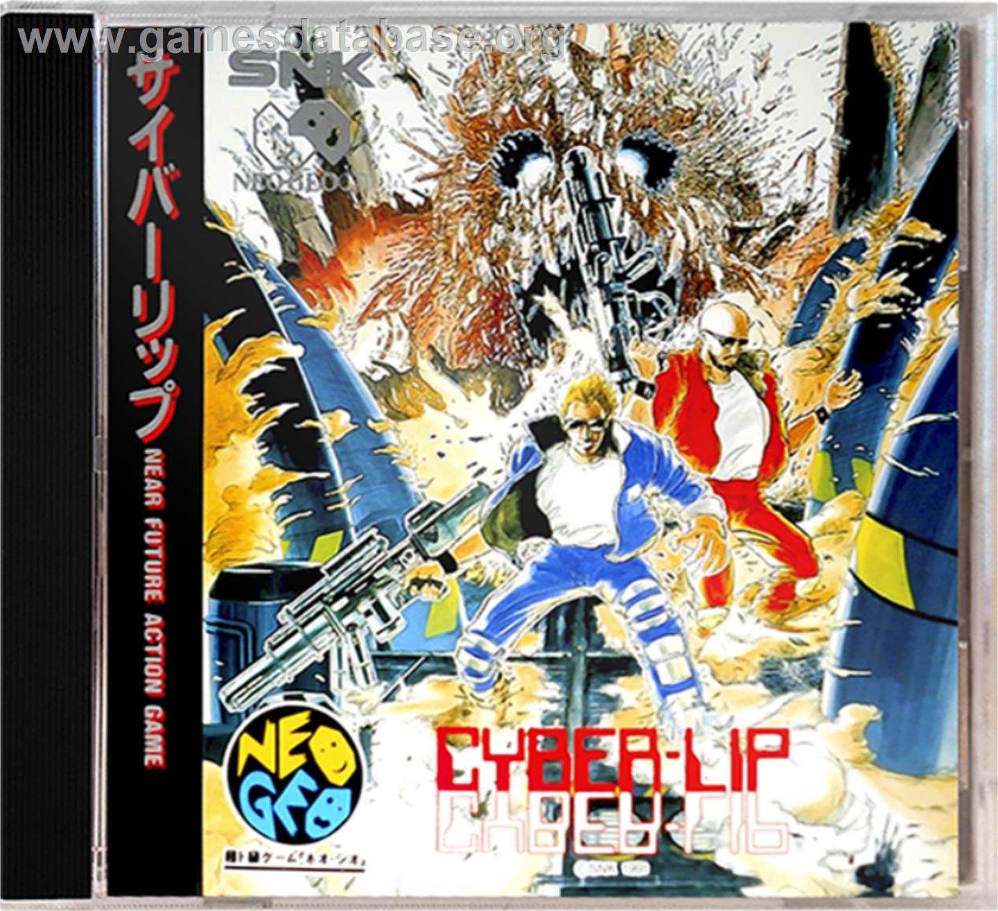 Cyber-Lip - SNK Neo-Geo CD - Artwork - Box