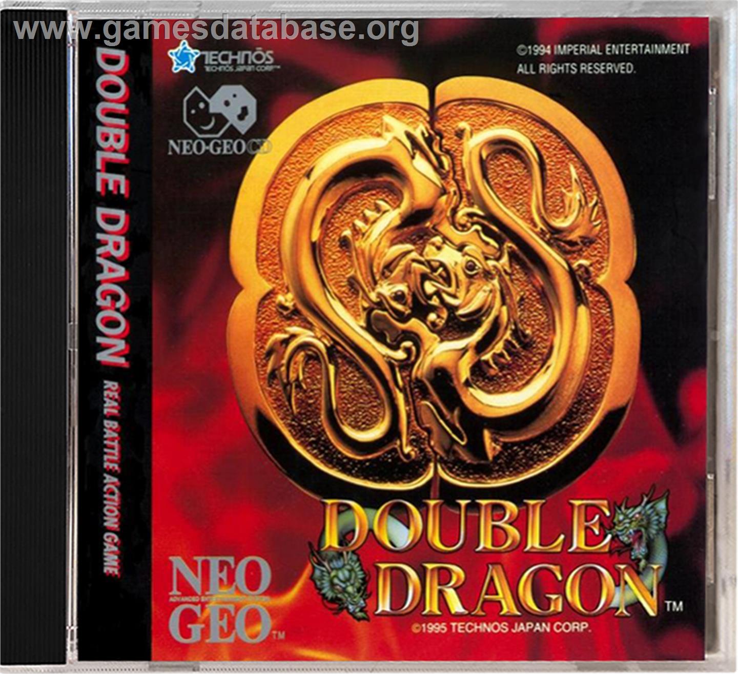 Double Dragon - SNK Neo-Geo CD - Artwork - Box