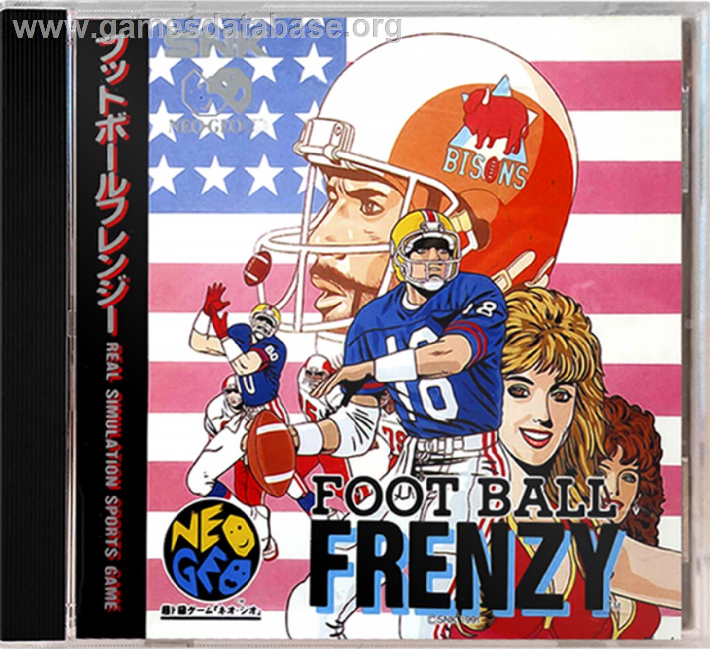 Football Frenzy - SNK Neo-Geo CD - Artwork - Box