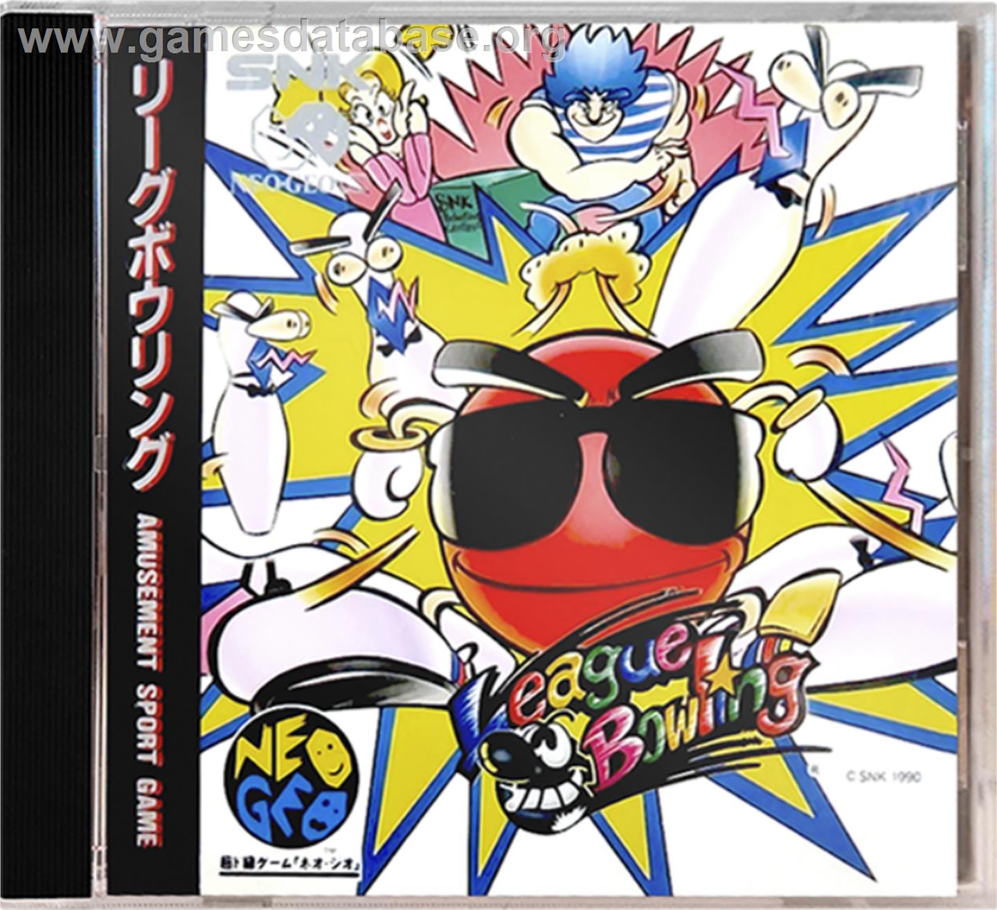 League Bowling - SNK Neo-Geo CD - Artwork - Box