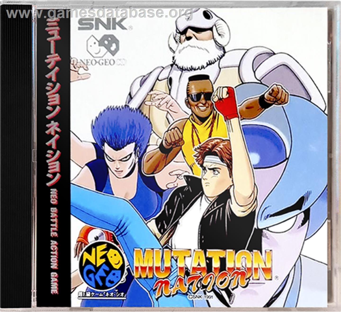 Mutation Nation - SNK Neo-Geo CD - Artwork - Box