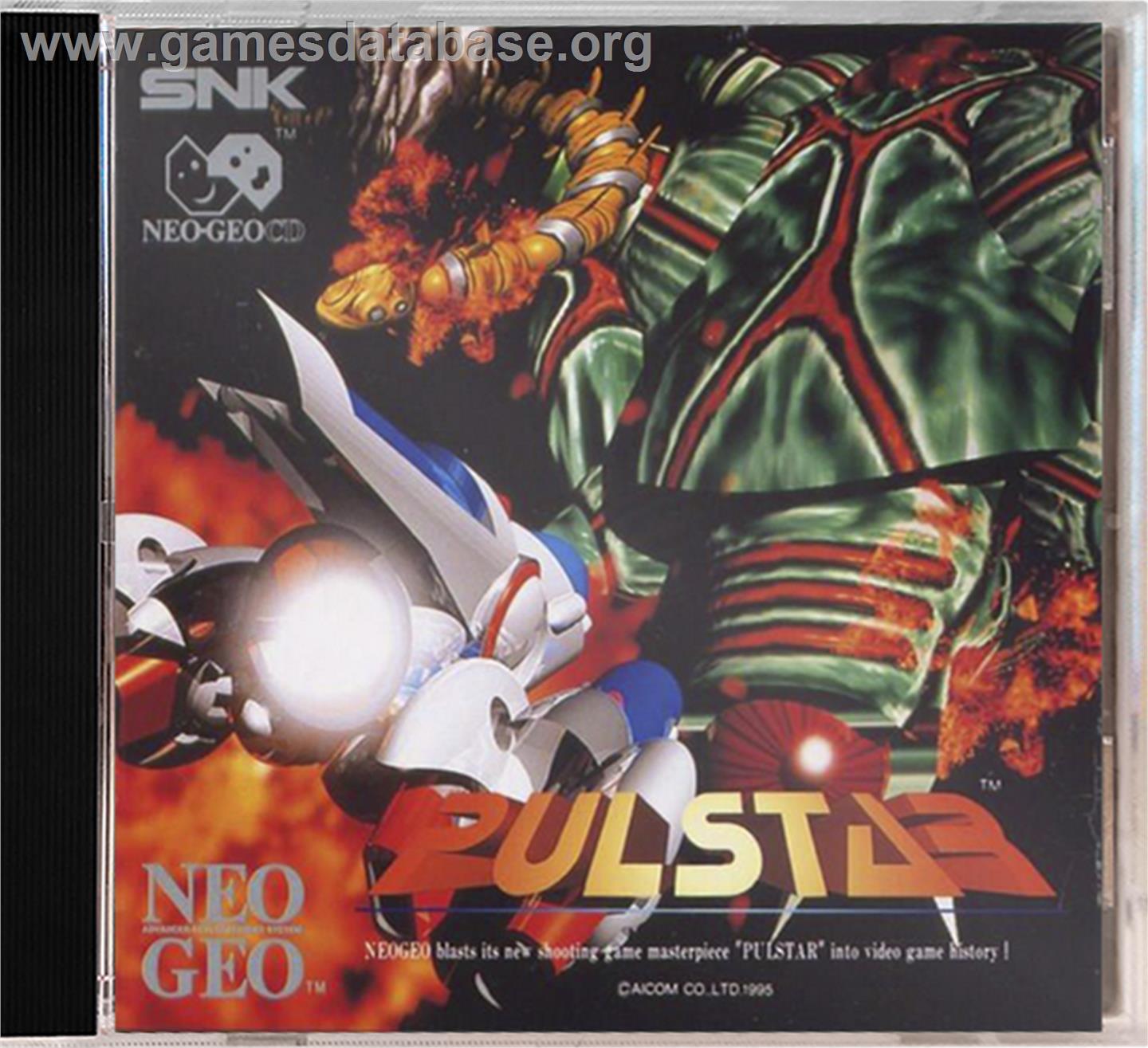 Pulstar - SNK Neo-Geo CD - Artwork - Box