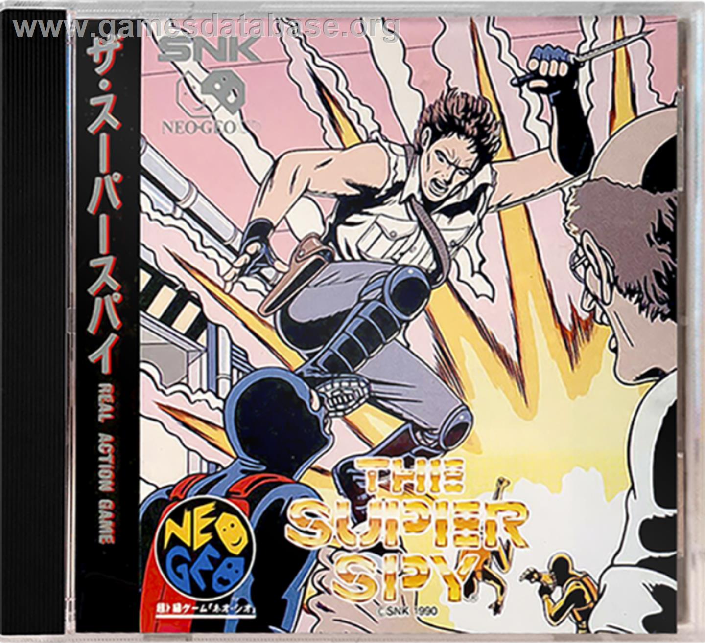 The Super Spy - SNK Neo-Geo CD - Artwork - Box
