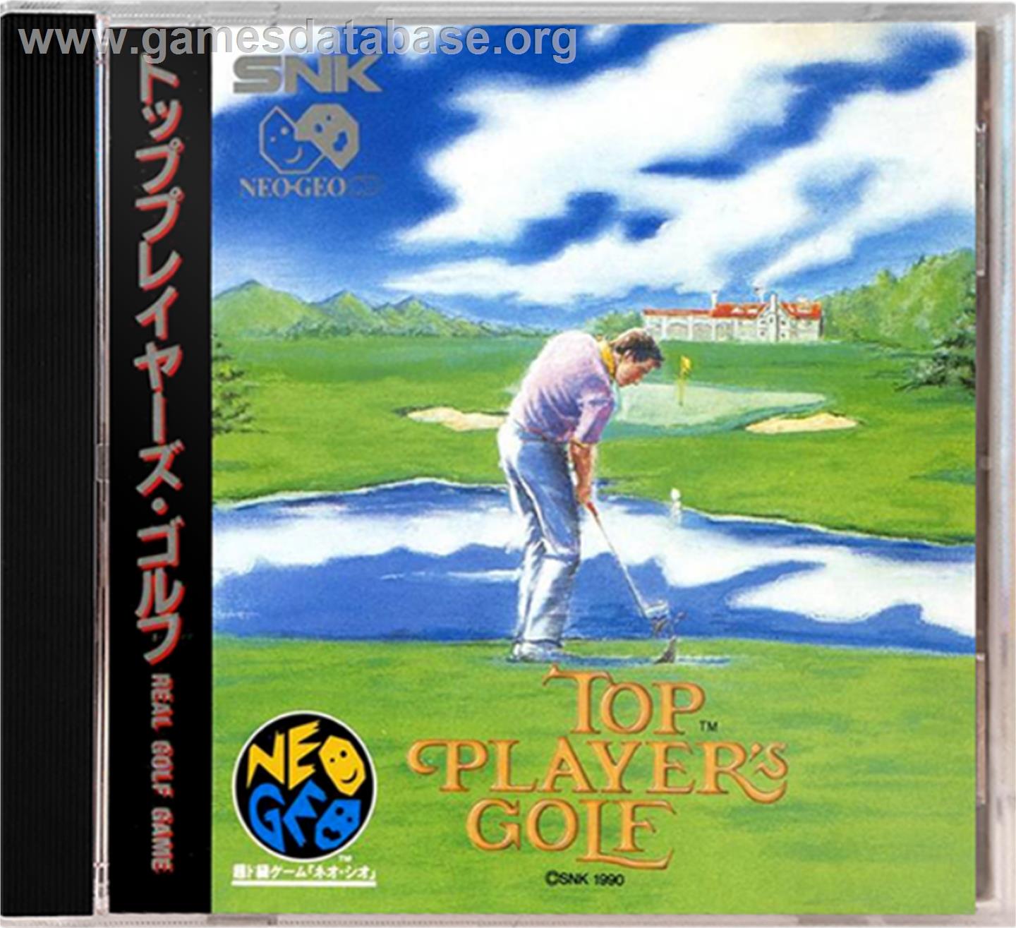 Top Player's Golf - SNK Neo-Geo CD - Artwork - Box