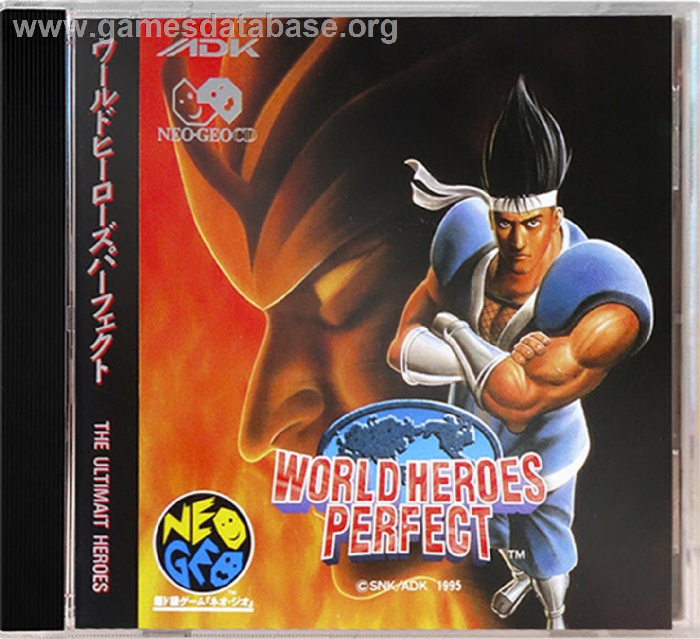 World Heroes Perfect: The Ultimate Heroes - SNK Neo-Geo CD - Artwork - Box