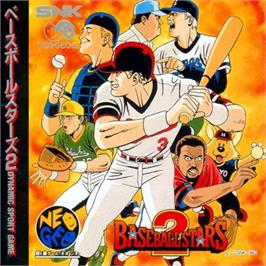 Box back cover for Baseball Stars 2 on the SNK Neo-Geo CD.