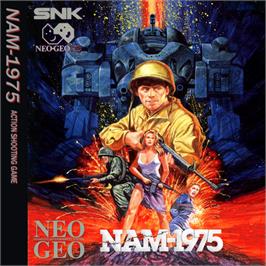 Box back cover for NAM-1975 on the SNK Neo-Geo CD.