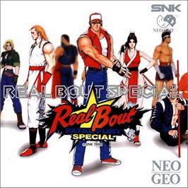 Box back cover for Real Bout Fatal Fury Special on the SNK Neo-Geo CD.