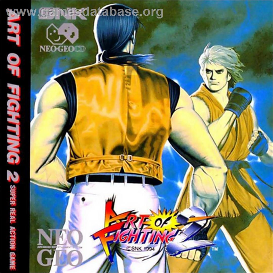 Art of Fighting 2 - SNK Neo-Geo CD - Artwork - Box Back