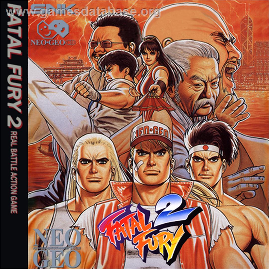 Fatal Fury 2 - SNK Neo-Geo CD - Artwork - Box Back