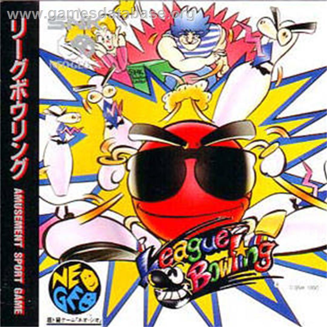 League Bowling - SNK Neo-Geo CD - Artwork - Box Back