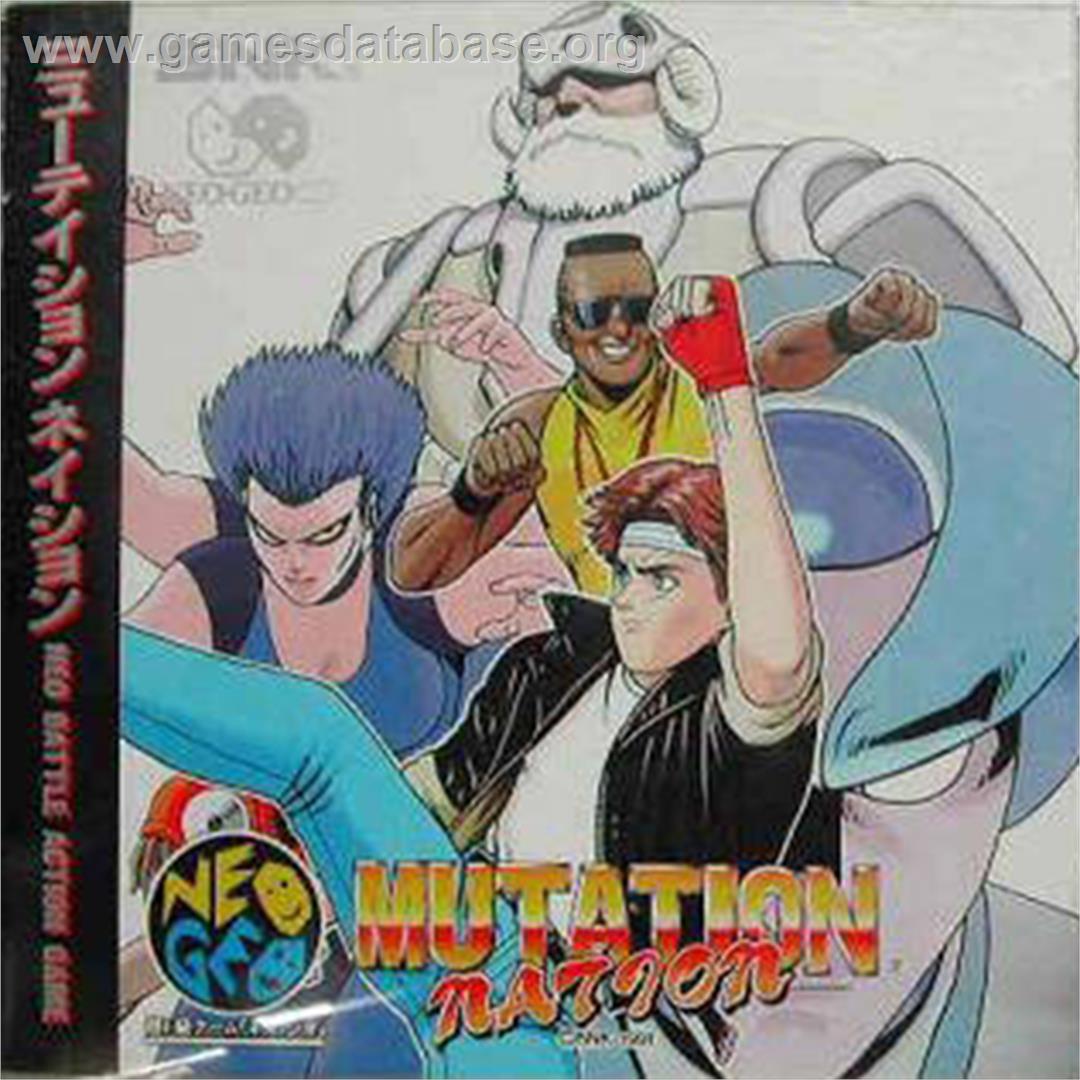 Mutation Nation - SNK Neo-Geo CD - Artwork - Box Back