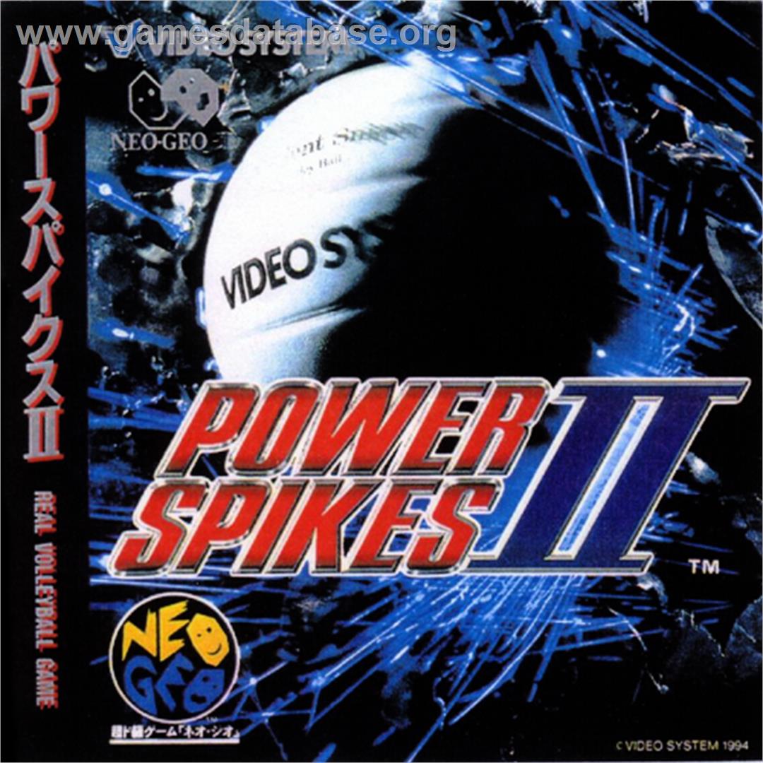 Power Spikes II - SNK Neo-Geo CD - Artwork - Box Back