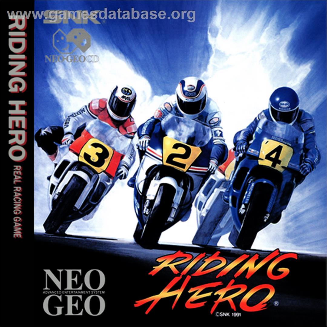 Riding Hero - SNK Neo-Geo CD - Artwork - Box Back