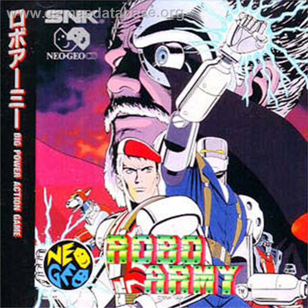 Robo Army - SNK Neo-Geo CD - Artwork - Box Back