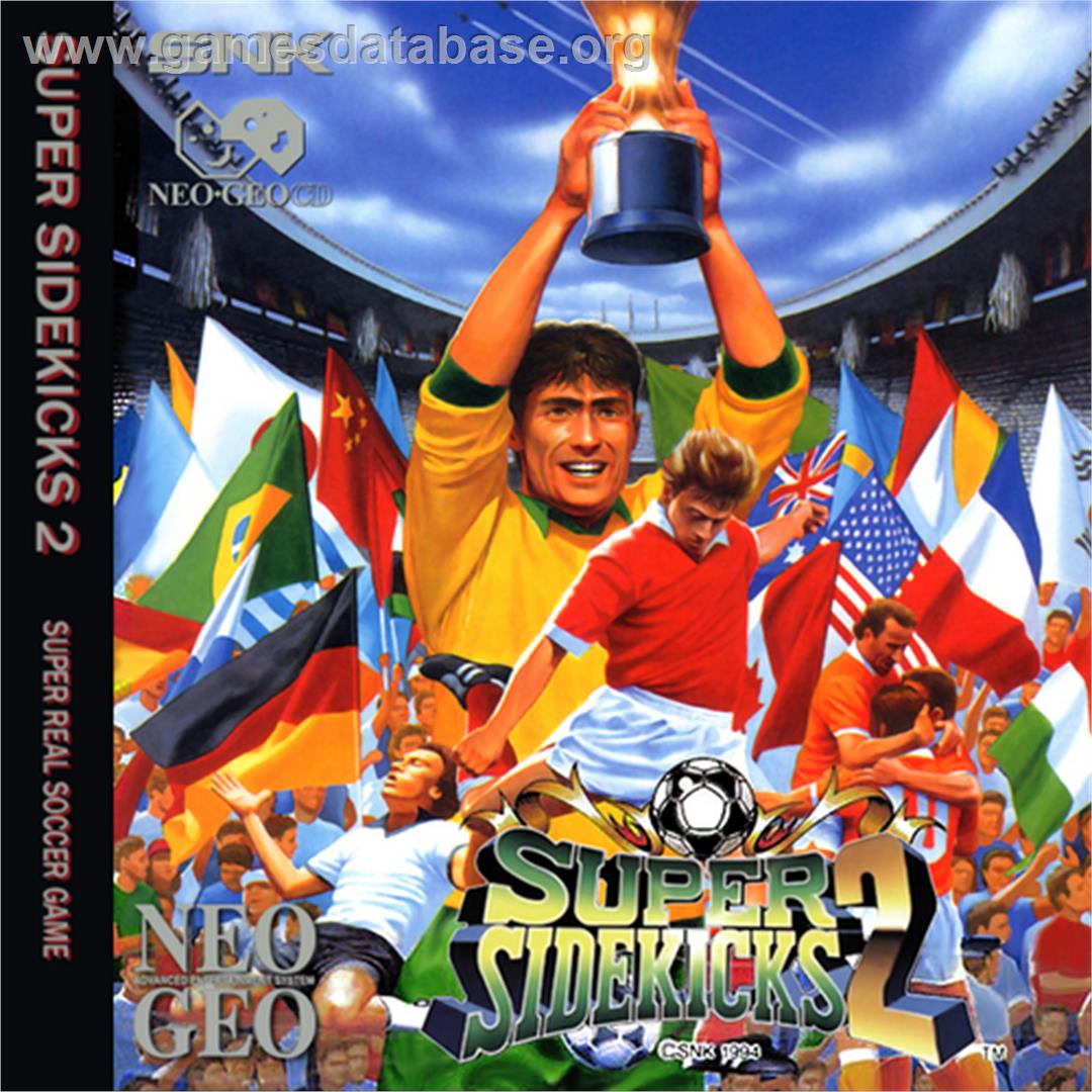 Super Sidekicks 2 - SNK Neo-Geo CD - Artwork - Box Back