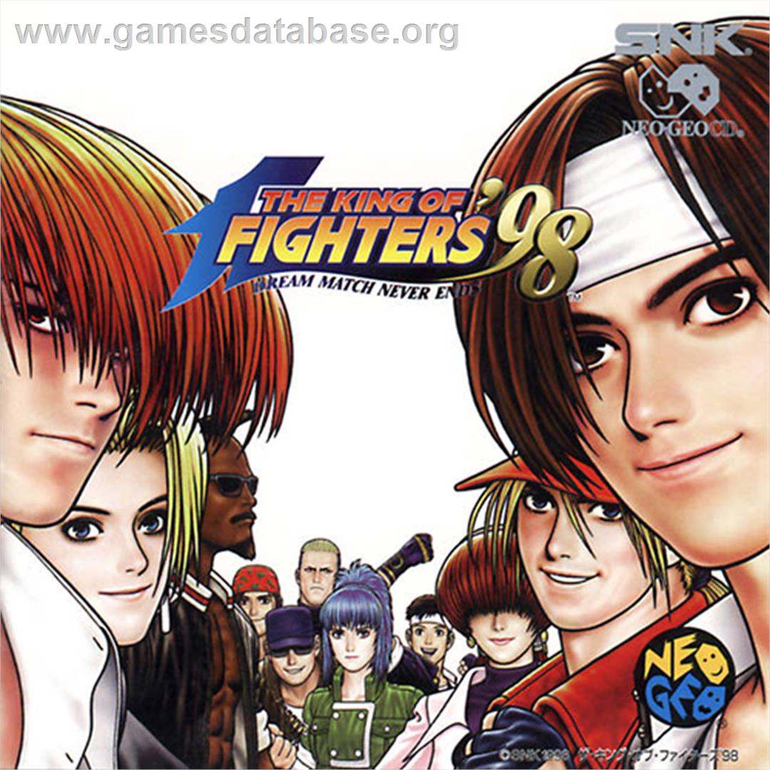 The King of Fighters '98: Dream Match Never Ends - SNK Neo-Geo CD - Artwork - Box Back