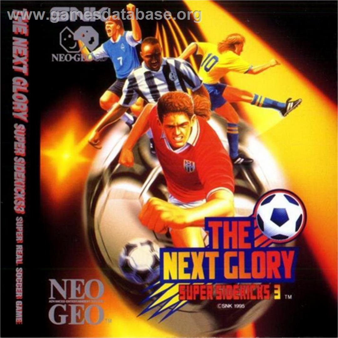 The Next Glory: Super Sidekicks 3 - SNK Neo-Geo CD - Artwork - Box Back