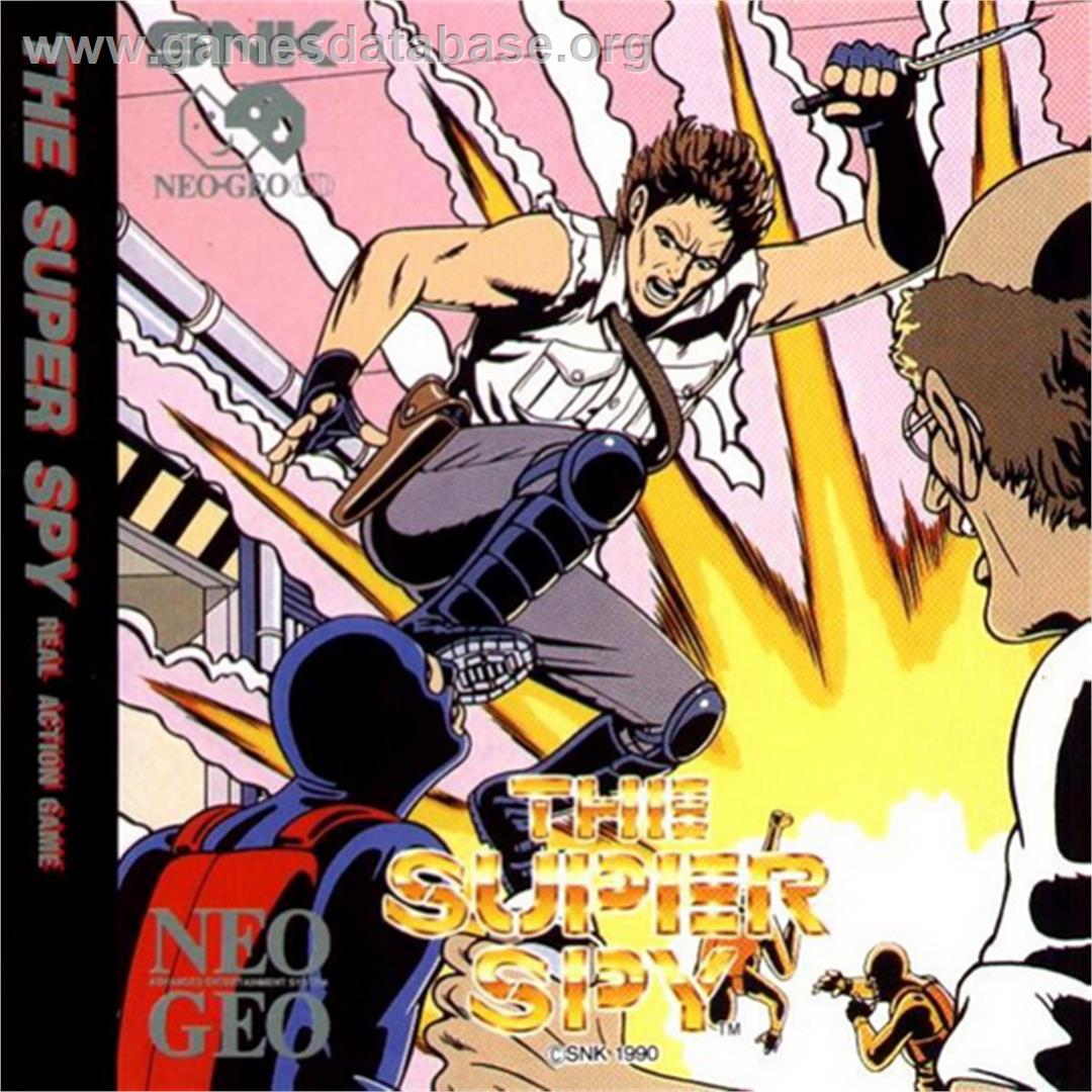 The Super Spy - SNK Neo-Geo CD - Artwork - Box Back
