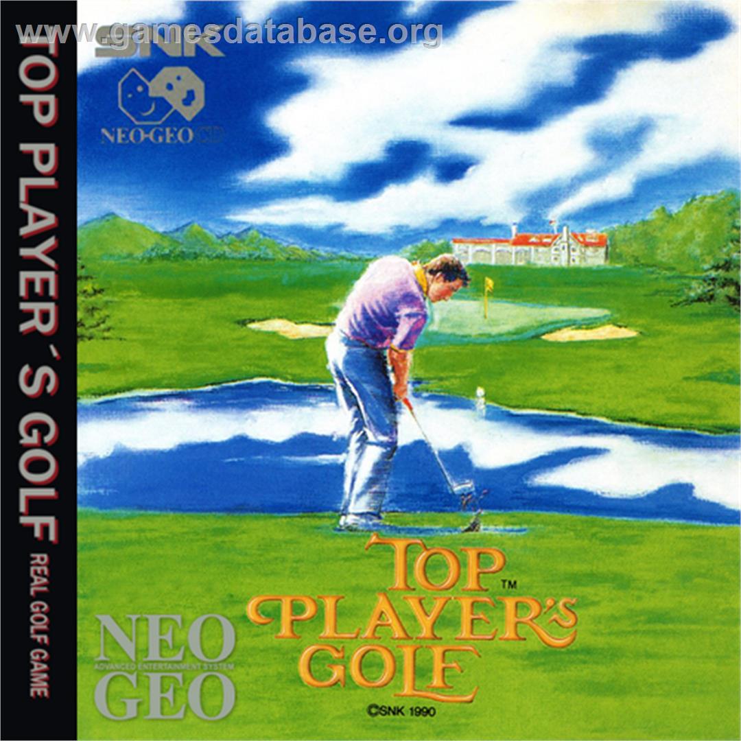 Top Player's Golf - SNK Neo-Geo CD - Artwork - Box Back