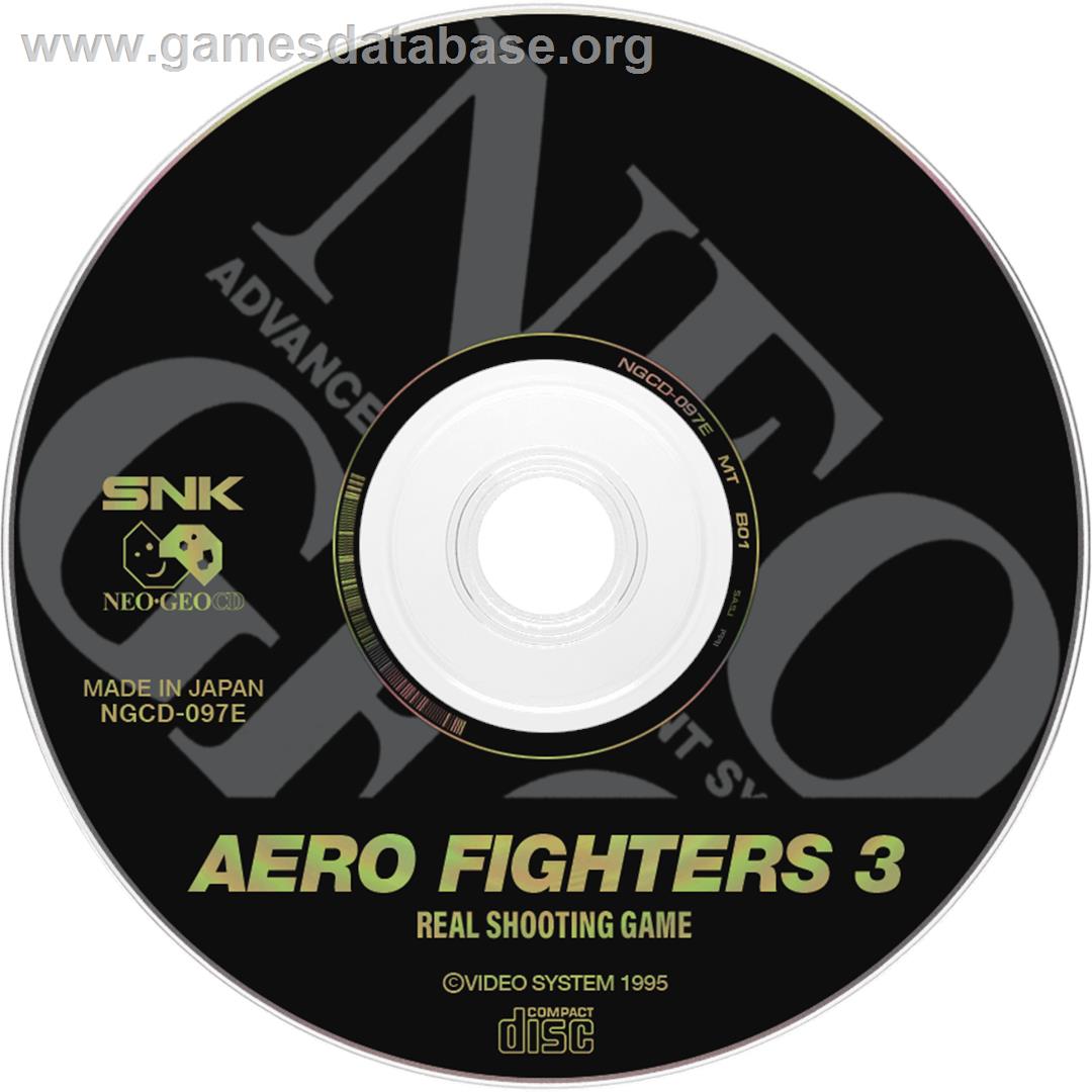 Aero Fighters 3 - SNK Neo-Geo CD - Artwork - Disc