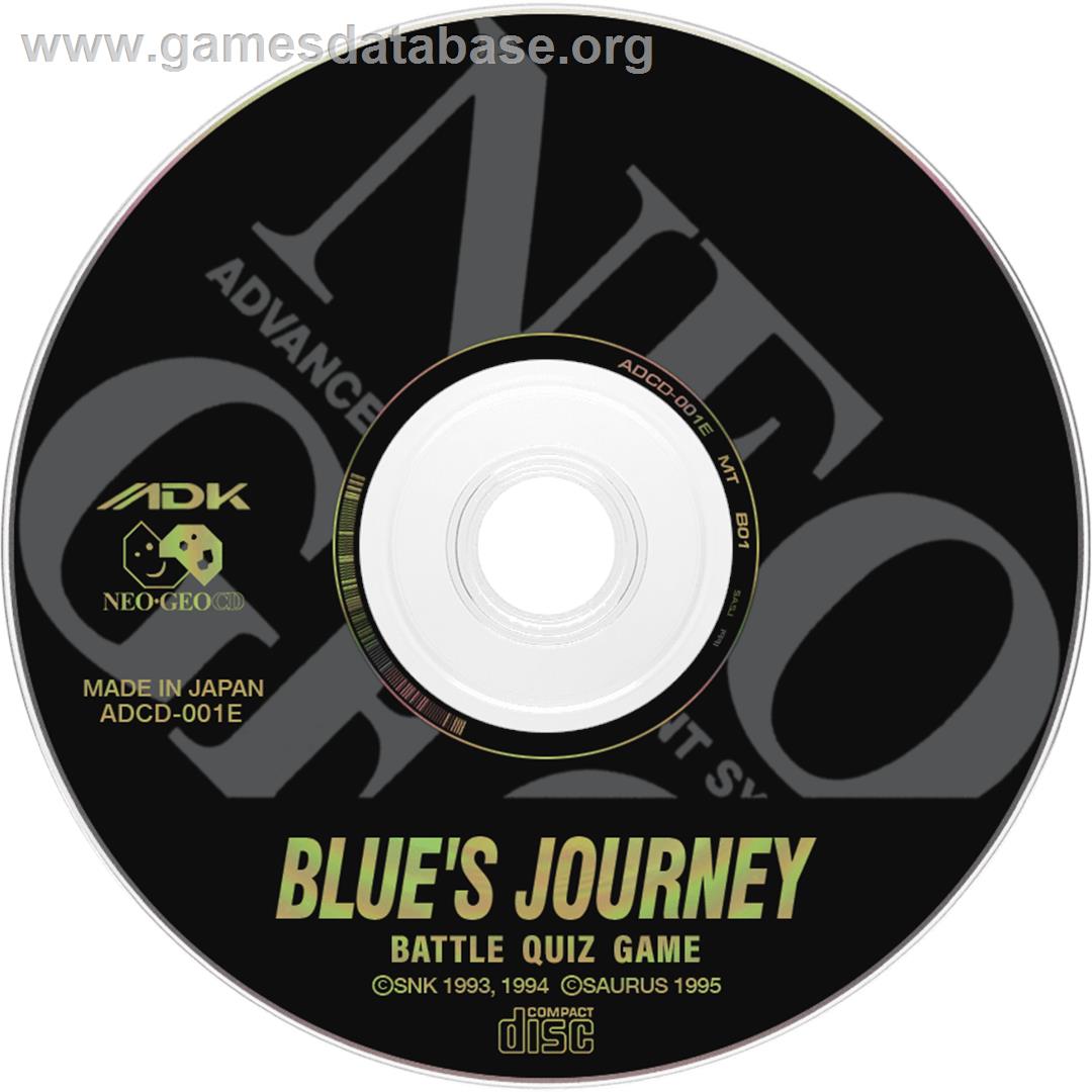 Blue's Journey - SNK Neo-Geo CD - Artwork - Disc