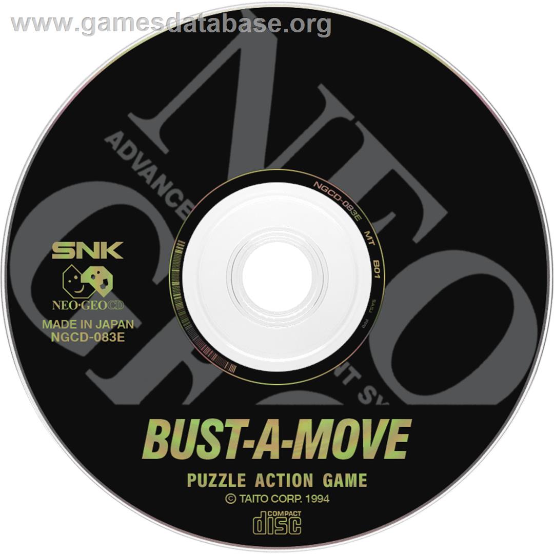 Bust-A-Move - SNK Neo-Geo CD - Artwork - Disc