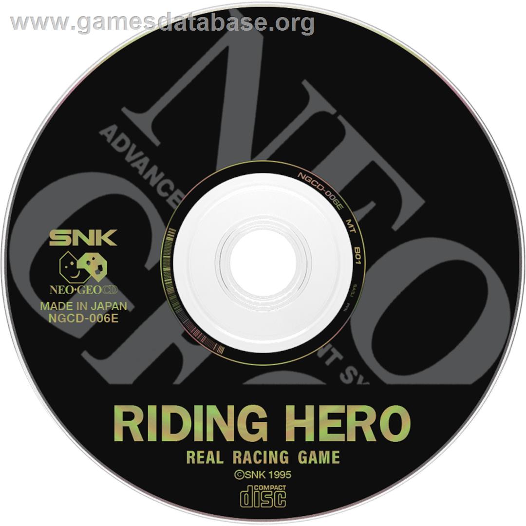 Riding Hero - SNK Neo-Geo CD - Artwork - Disc