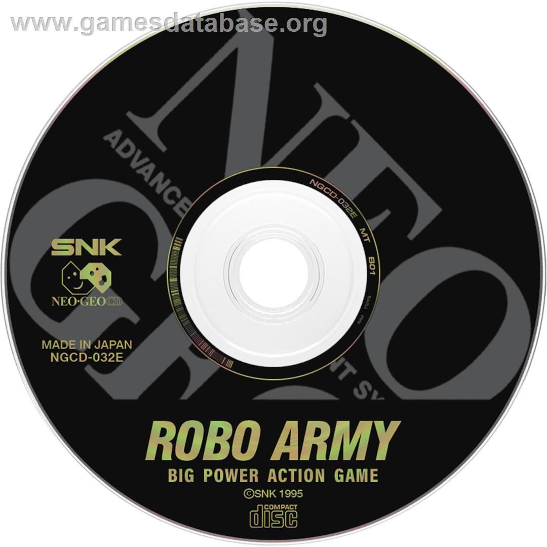 Robo Army - SNK Neo-Geo CD - Artwork - Disc
