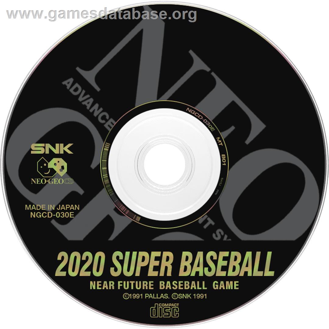 Super Baseball 2020 - SNK Neo-Geo CD - Artwork - Disc