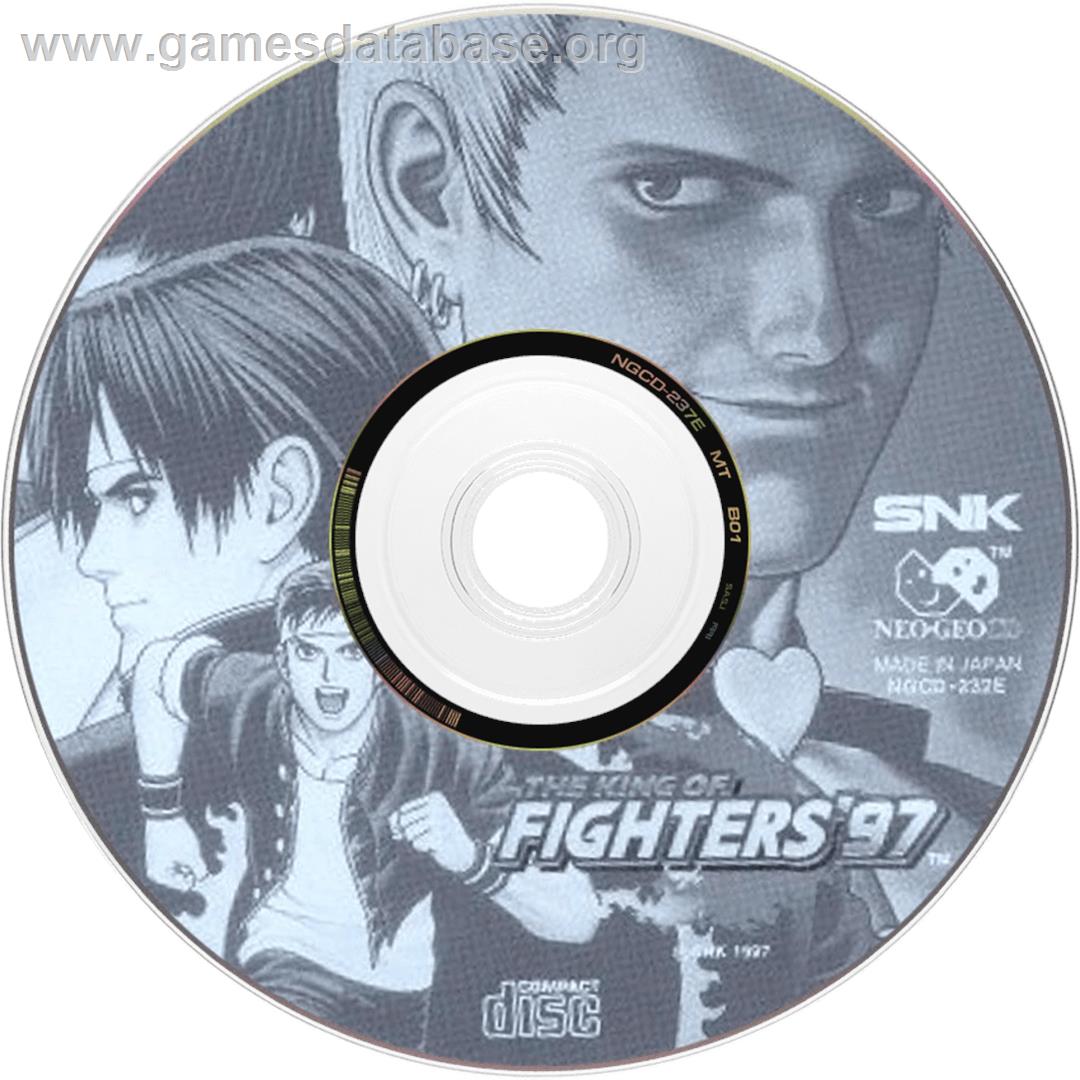 The King of Fighters '97 - SNK Neo-Geo CD - Artwork - Disc
