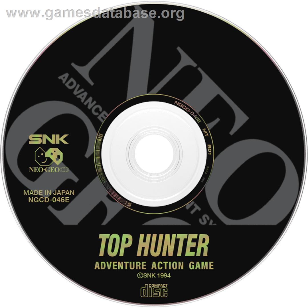 Top Hunter: Roddy & Cathy - SNK Neo-Geo CD - Artwork - Disc