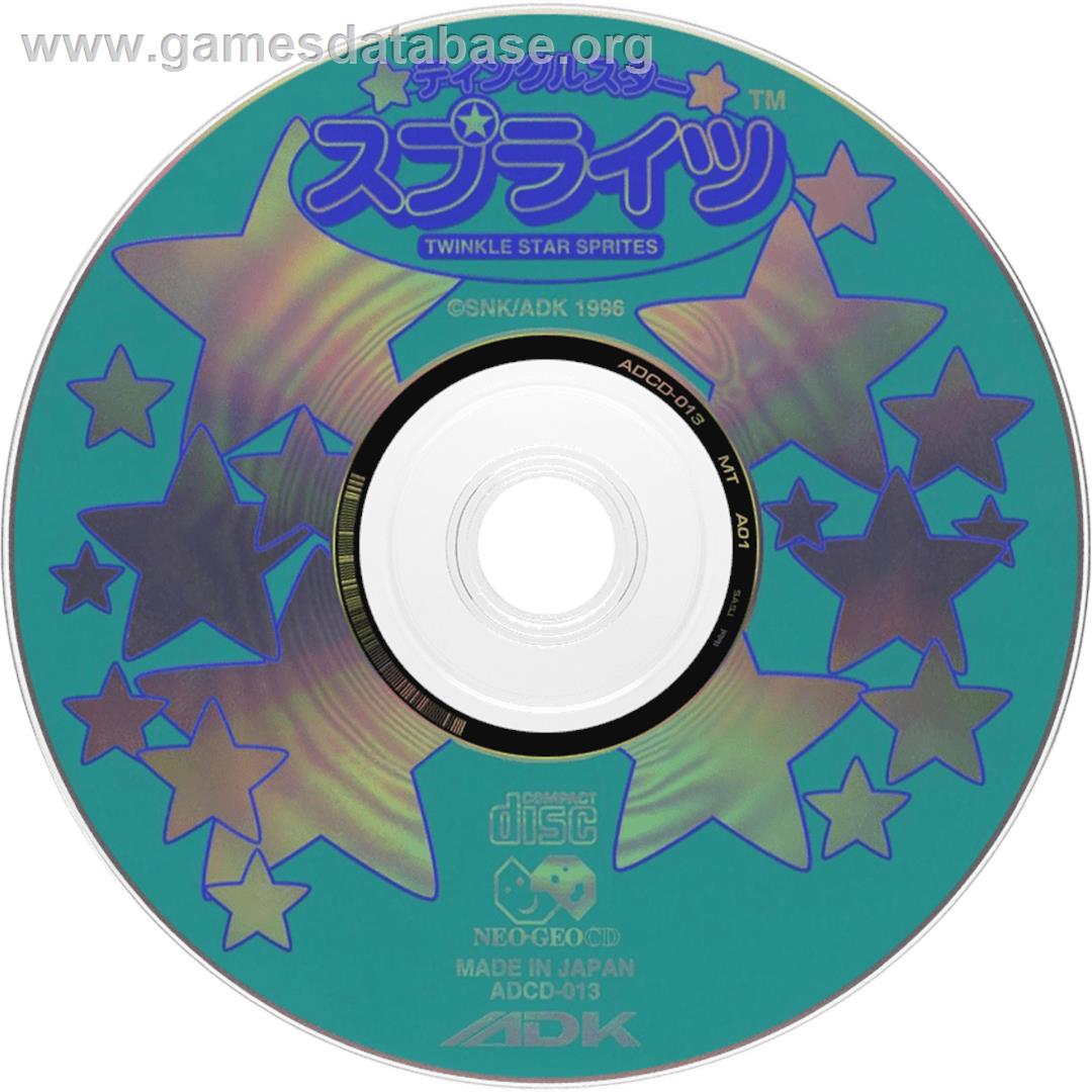 Twinkle Star Sprites - SNK Neo-Geo CD - Artwork - Disc