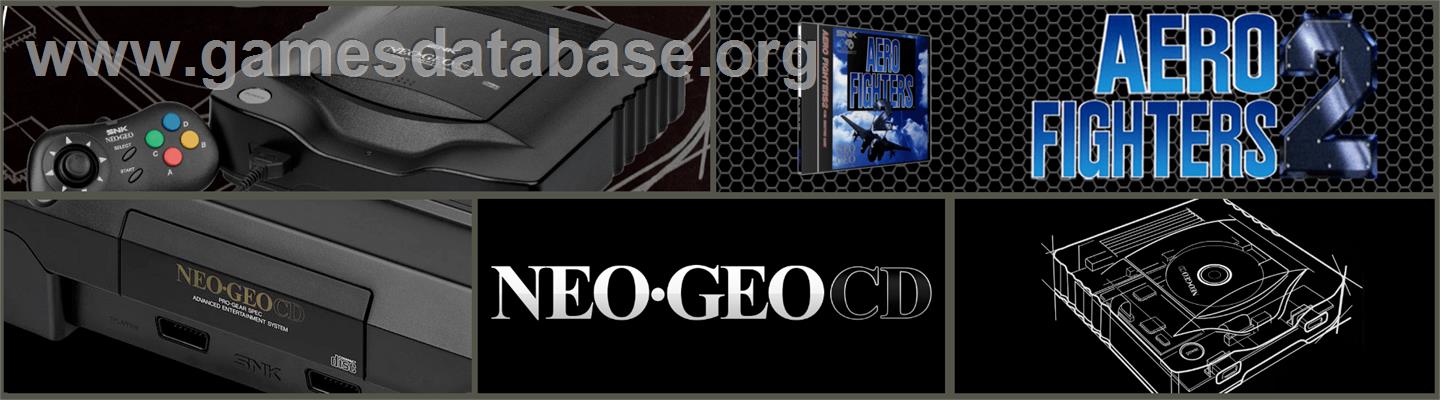 Aero Fighters 2 - SNK Neo-Geo CD - Artwork - Marquee