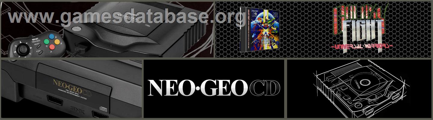Galaxy Fight: Universal Warriors - SNK Neo-Geo CD - Artwork - Marquee