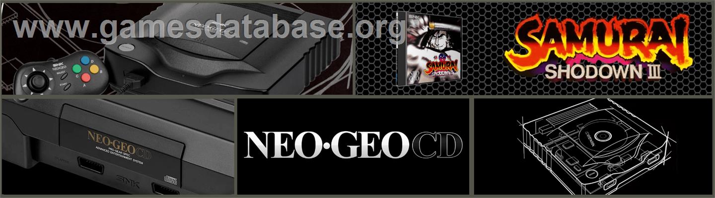 Samurai Shodown III: Blades of Blood - SNK Neo-Geo CD - Artwork - Marquee