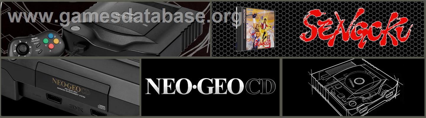 Sengoku - SNK Neo-Geo CD - Artwork - Marquee