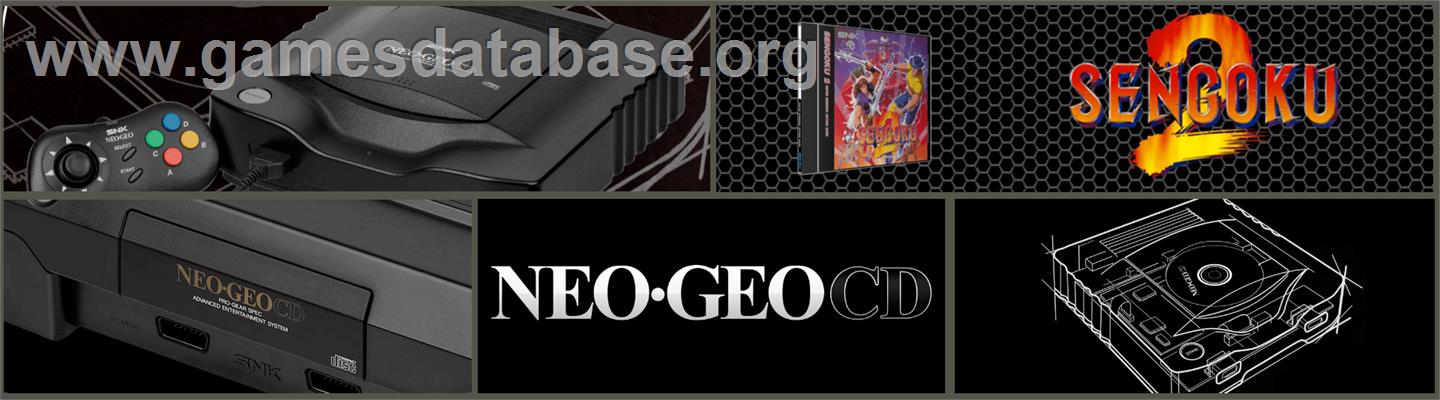 Sengoku 2 - SNK Neo-Geo CD - Artwork - Marquee