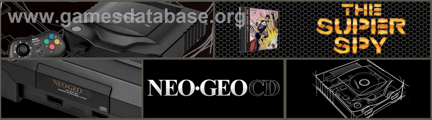 The Super Spy - SNK Neo-Geo CD - Artwork - Marquee