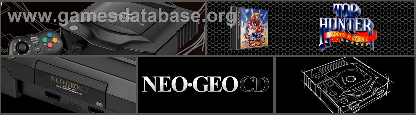 Top Hunter: Roddy & Cathy - SNK Neo-Geo CD - Artwork - Marquee