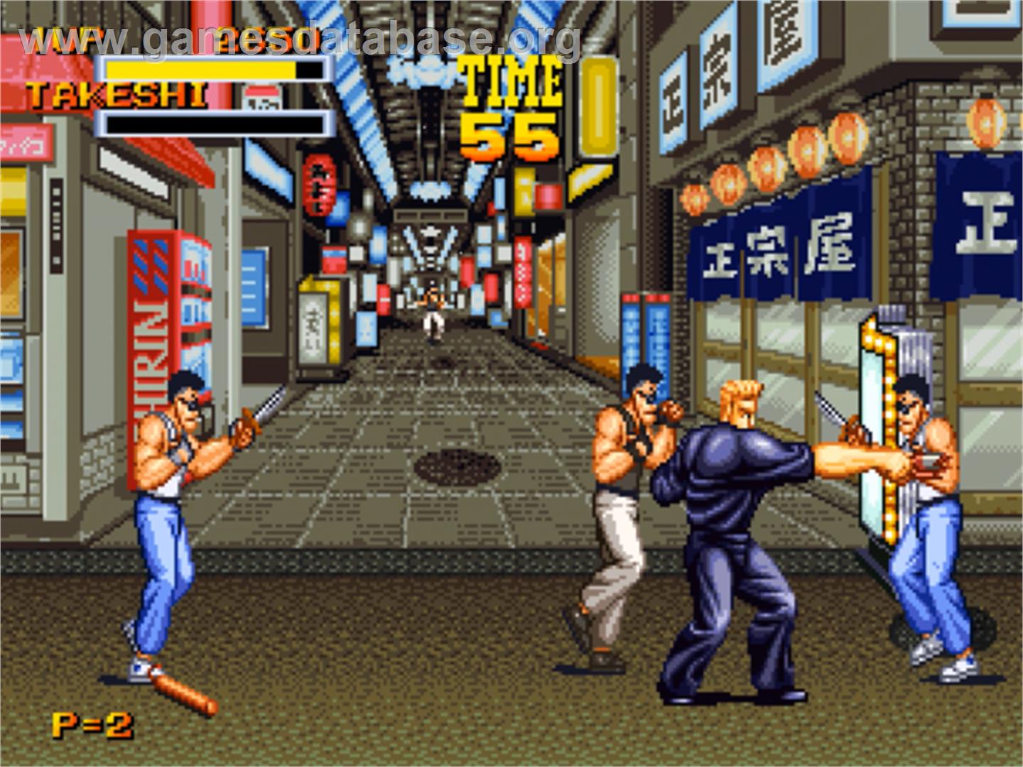 Burning Fight - SNK Neo-Geo CD - Artwork - In Game