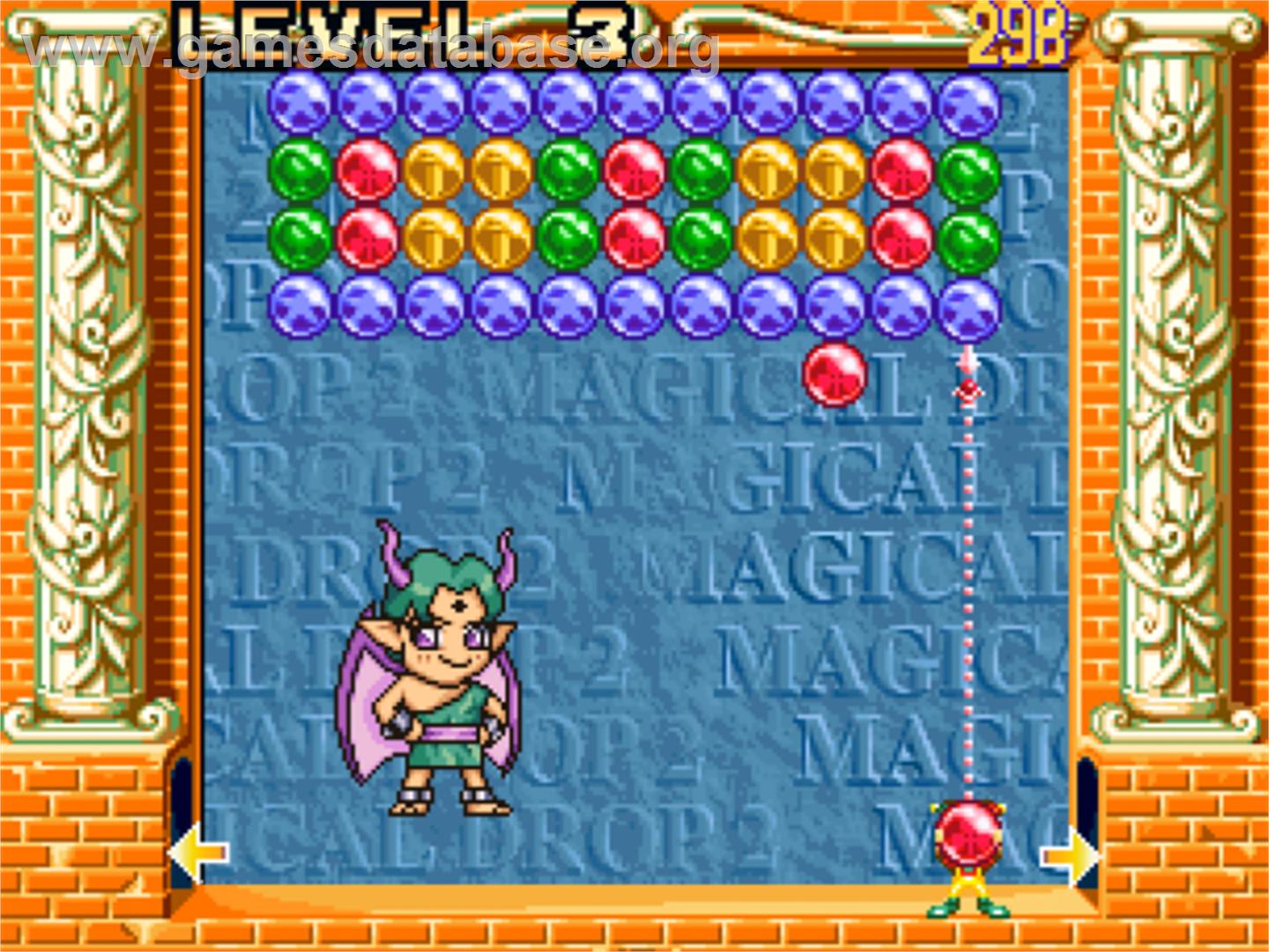 Magical Drop II - SNK Neo-Geo CD - Artwork - In Game