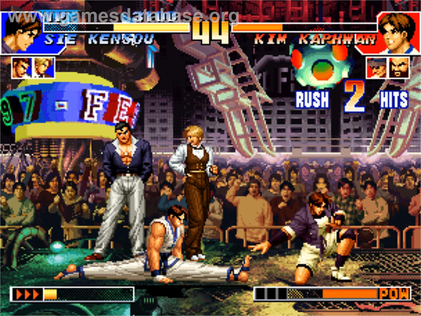The King of Fighters '97 - SNK Neo-Geo CD - Artwork - In Game